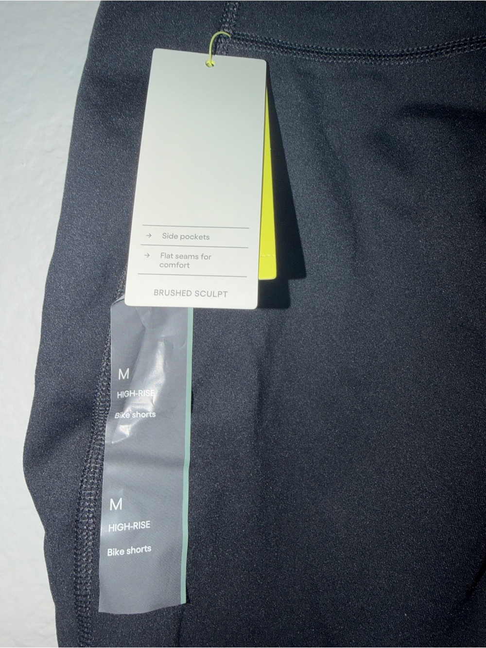 all in Motion High-Waist Black Women’s Active Shorts - Picture 6 of 8